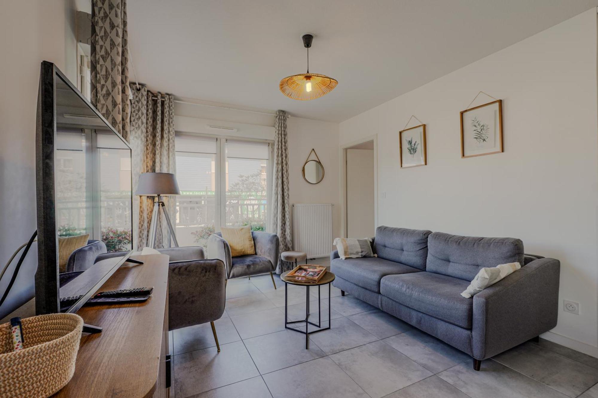 Appartement T2 Ideal 2 Personnes-150 M De La Plage Бискаррос Экстерьер фото